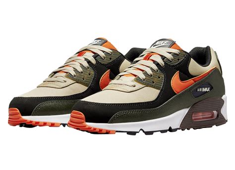 nike air max 90 braun orange|air max 90 tan shoes.